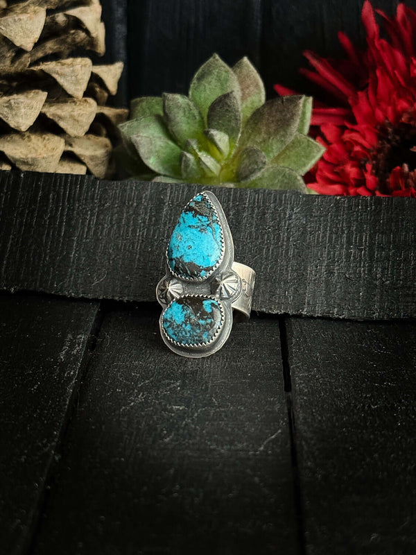 Duo Turquoise Ring